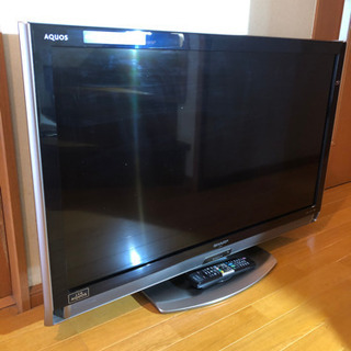 取引相手決定　SHARP AQUOS 40型　テレビ　LC-40DX3  ※内蔵のブルーレイレコーダー部分使用できませんの画像