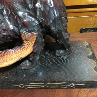 【タイムセール中‼️】熊の置物　の画像