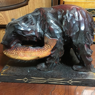 【タイムセール中‼️】熊の置物　