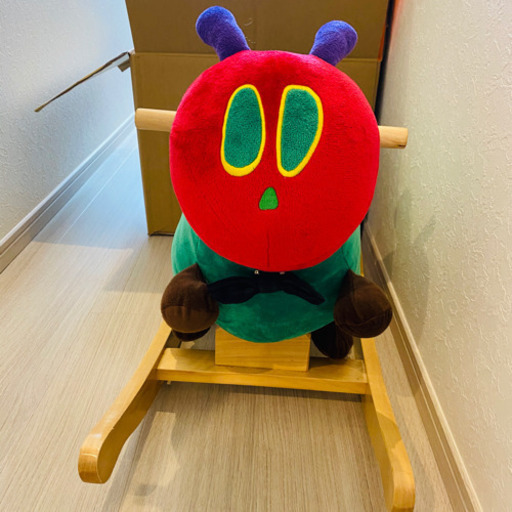 はらぺこあおむし 乗り物 ロッキング木馬