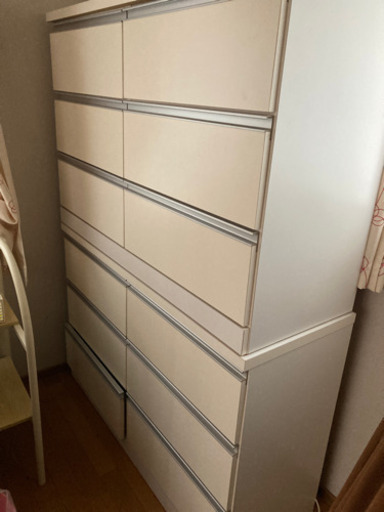 ローチェスト ホワイト 2個セット