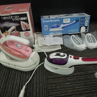 ハンディーアイロン&スチーマー ＆ ドウシシャ 強力スチームアイ...