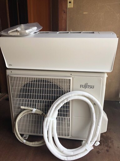 FUJITSU 富士通ゼネラル ルームエアコン ノクリア AS-M40E2W 室外機 AO-M40E2 2015年 16畳 4.0kW 200V 除湿 フィルター自動掃除