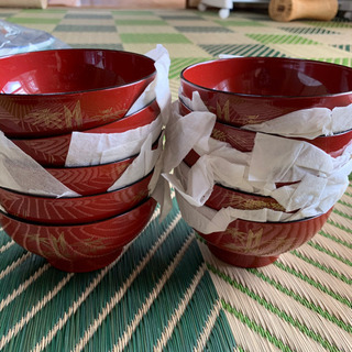 お味噌汁茶碗 10個セットの画像