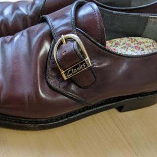 Clarks クラークス　レディース革靴　サイズ6の画像