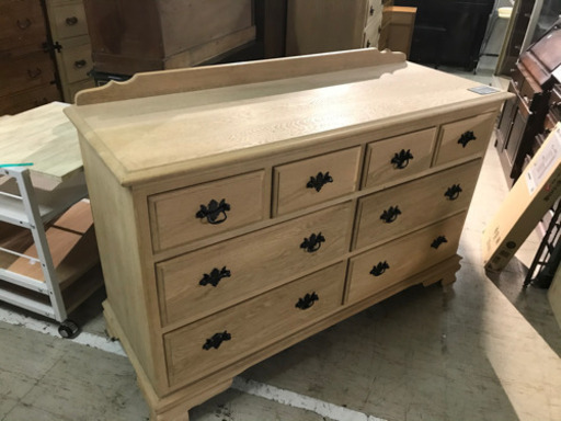 JF00672 アンティーク調 サイドボード チェスト.