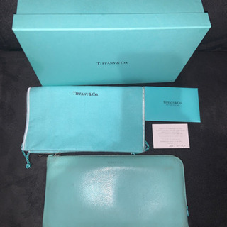 TIFFANY&Co ティファニー レザー L字型 長財布の画像