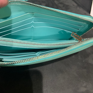 TIFFANY&Co ティファニー レザー L字型 長財布の画像