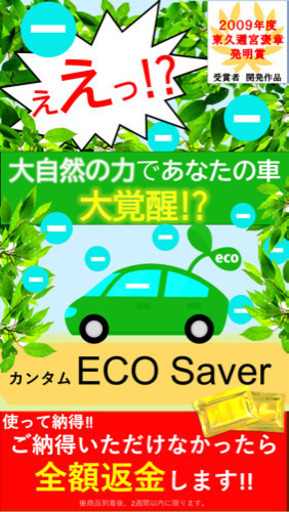 【お試し期間あり】燃費向上！カンタムecosavor！