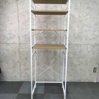 【新品】ホワイト多目的スペースラック