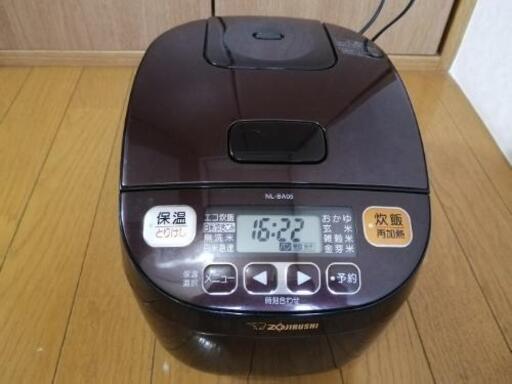 炊飯器 3合炊き(象印：NL-BA05 )ケトル付けます