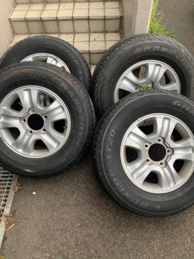 ランクル100 純正アルミ17インチ　売り切り