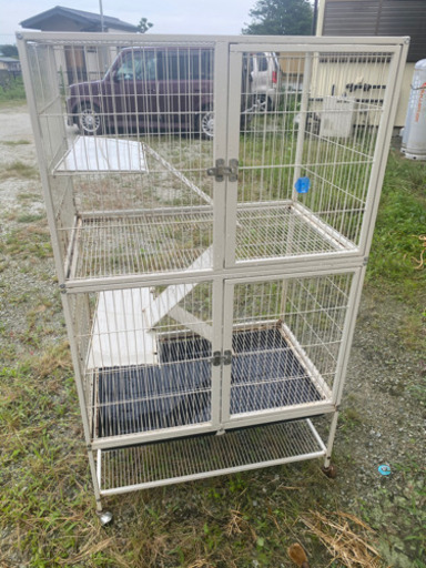 チンチラ　小動物　大型ケージ　難あり