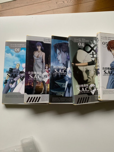 攻殻機動隊 SAC2ndGIG 1〜5 DVD