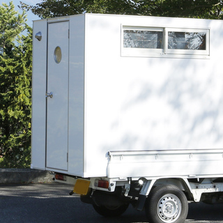 ※(シェルのみ) 軽トラックキャンピングカー　キッチンカー　綺麗！ 専門会社Kトラハウスにて制作の画像