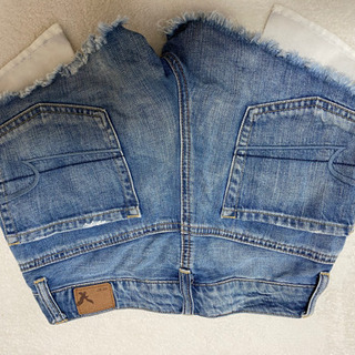 デニム短パン　American eagle USサイズ00の画像