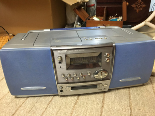 シャープのCDデッキ