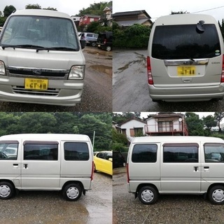 お仕事軽バン！19年 サンバーバン ディアス AT  8万k 車検3年6月 Tベルトなど交換済 スマートキー付き！の画像