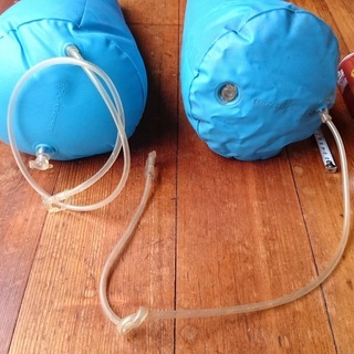 浮力体「アオキカヌーワークス」 サイズ：小2個セット USED＆ジャンク　の画像