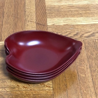 桜の形の小皿(4枚セット)の画像