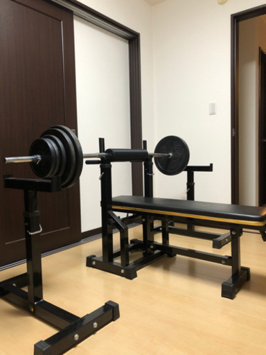 【取引決まりました】ベンチプレス一式