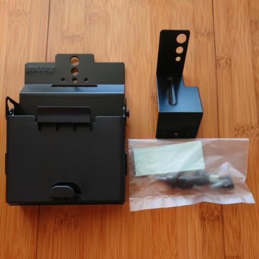 BUFFALO ポータブルHDD用 テレビ背面取付キット