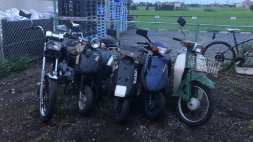 バイク5台セット