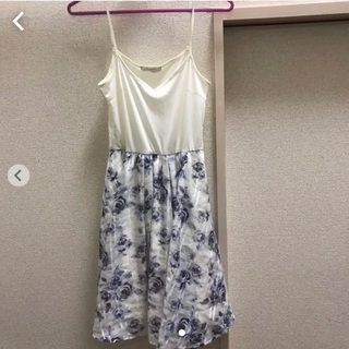 レイヤードワンピース プラステ サイズフリーの画像