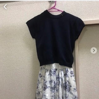 レイヤードワンピース プラステ サイズフリー