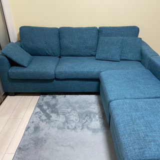 最終値下げ カウチソファ 3人掛け