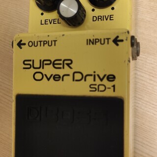 エフェクター　BOSS SD-1 SD1 JAPAN 日本【美品】