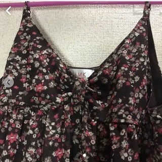 ワンピース 花柄 iiMK Mの画像