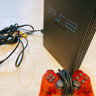 PS2本体、コントローラー、ケーブル、ソフト(写真2枚目)
