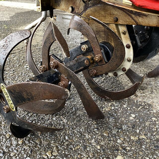 発送しません 爪程度良く かけ易い マメトラ 4.2馬力 耕運機 MC-10V 前1速/後1速 現品確認歓迎 初期不良対応しますの画像