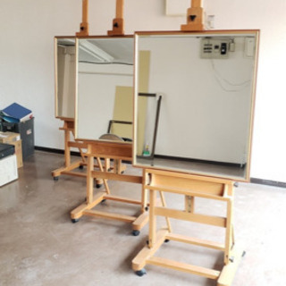 美容室で使ってた鏡の画像