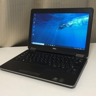 ★受け渡し者決定★【B5サイズウルトラブック・webカメラ搭載・新品バッテリ交換済み】DELL Latitude E7240 Core i5-4300U メモリ4GB SSD256GB WiFi搭載 Win10 Pro