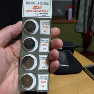 小型電池 CR2025