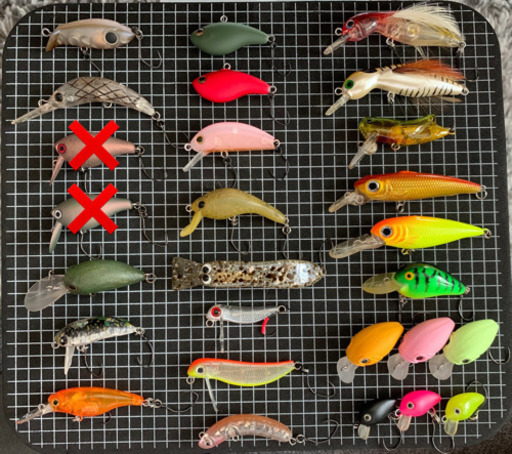 エリアトラウト ルアーセット