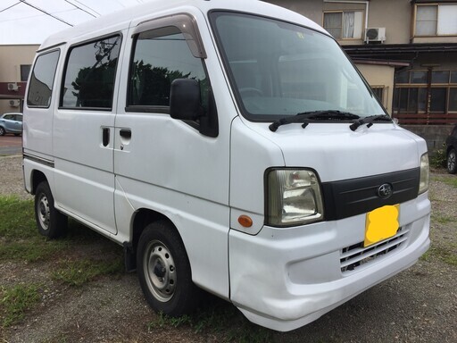 スバルサンバーバン2WDH19年134000k白 (トム) 米沢のサンバーの中古車  
