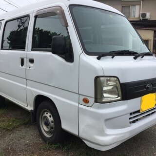 スバル　サンバーバン　2WD　H19年　134000ｋ　　白