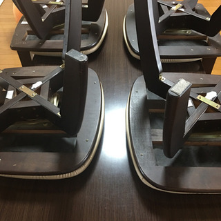【ダイニングテーブル】【椅子付き】の画像