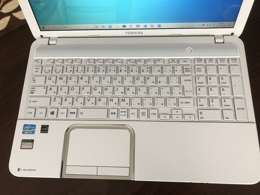 再出品　東芝　dynabook T552/37HKS Core i5 2.60GHz 新品SSD 240GB ブルーレイドライブ搭載　カメラ内臓 4GBメモリ