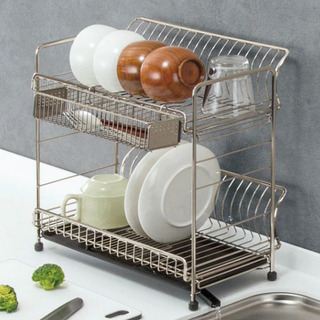 【無料】2段水切り食器代