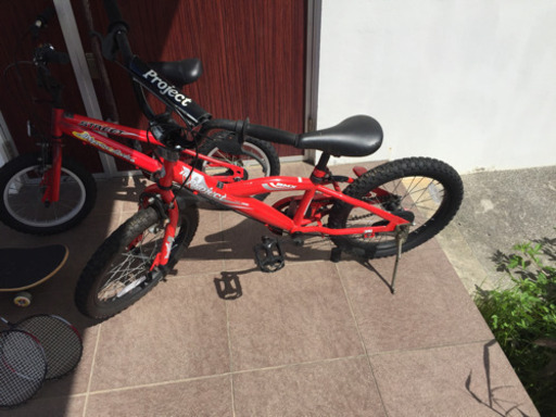 自転車2台スケボー2台他