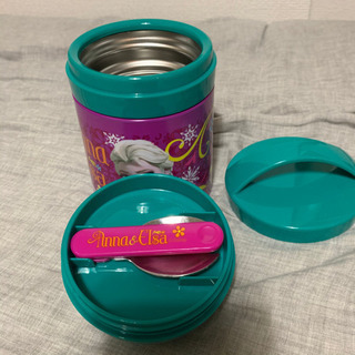 新品　アナ雪　♥️保温保冷デリカポット♥️ 300ml お弁当箱の画像