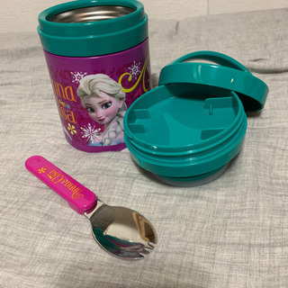 新品　アナ雪　♥️保温保冷デリカポット♥️ 300ml お弁当箱の画像