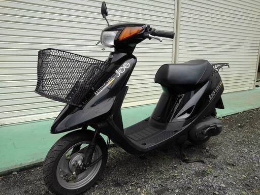 スクーター　YAMAHA JOG　1,118キロ　ブラック　程度良好