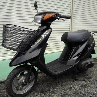 スクーター　YAMAHA JOG　1,118キロ　ブラック　程度良好