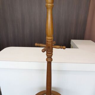■木製　ハンガーポール　傘たての画像