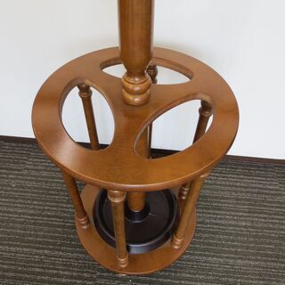 ■木製　ハンガーポール　傘たての画像